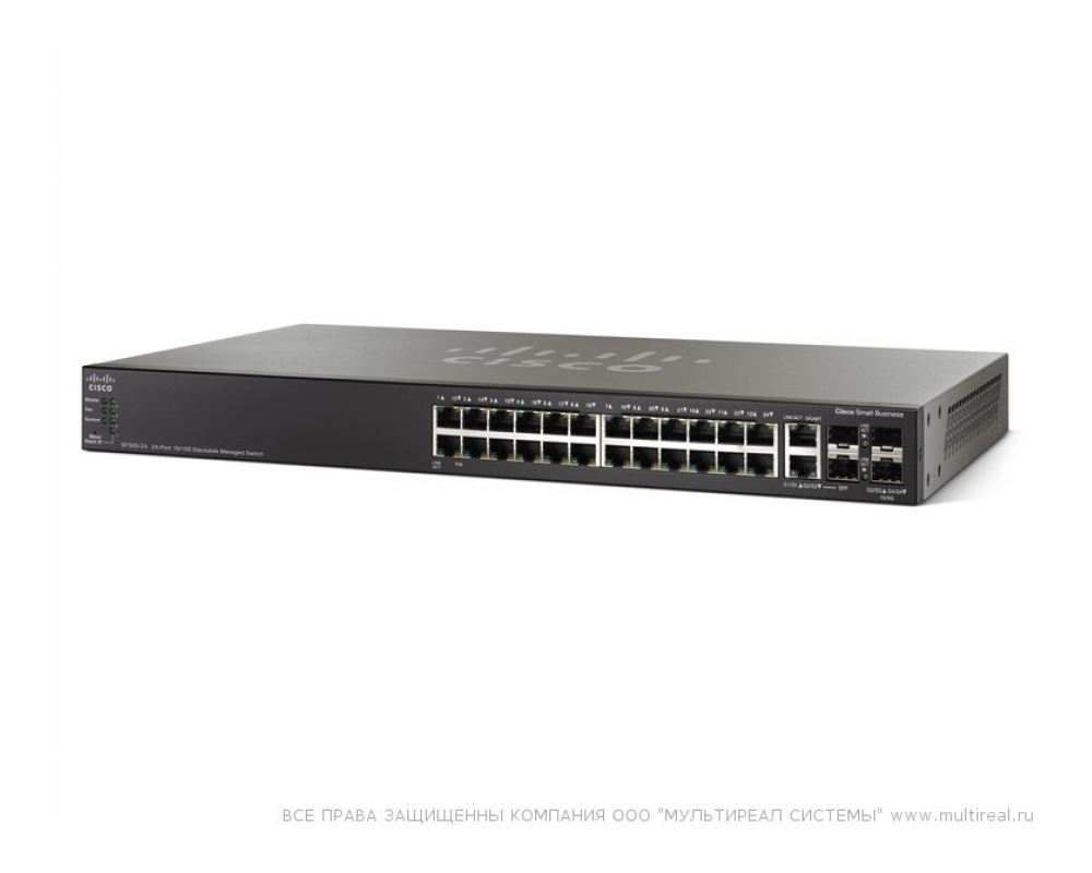 Cisco SF500-24P — описание, характеристики, цена GPL. Купить коммутатор  Cisco от дистрибьютора.